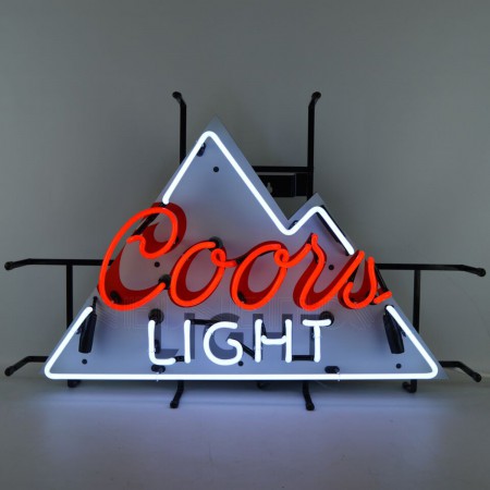 Coors Light Mountain Neon Sign